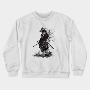 Sumi-e Samurai Art Crewneck Sweatshirt